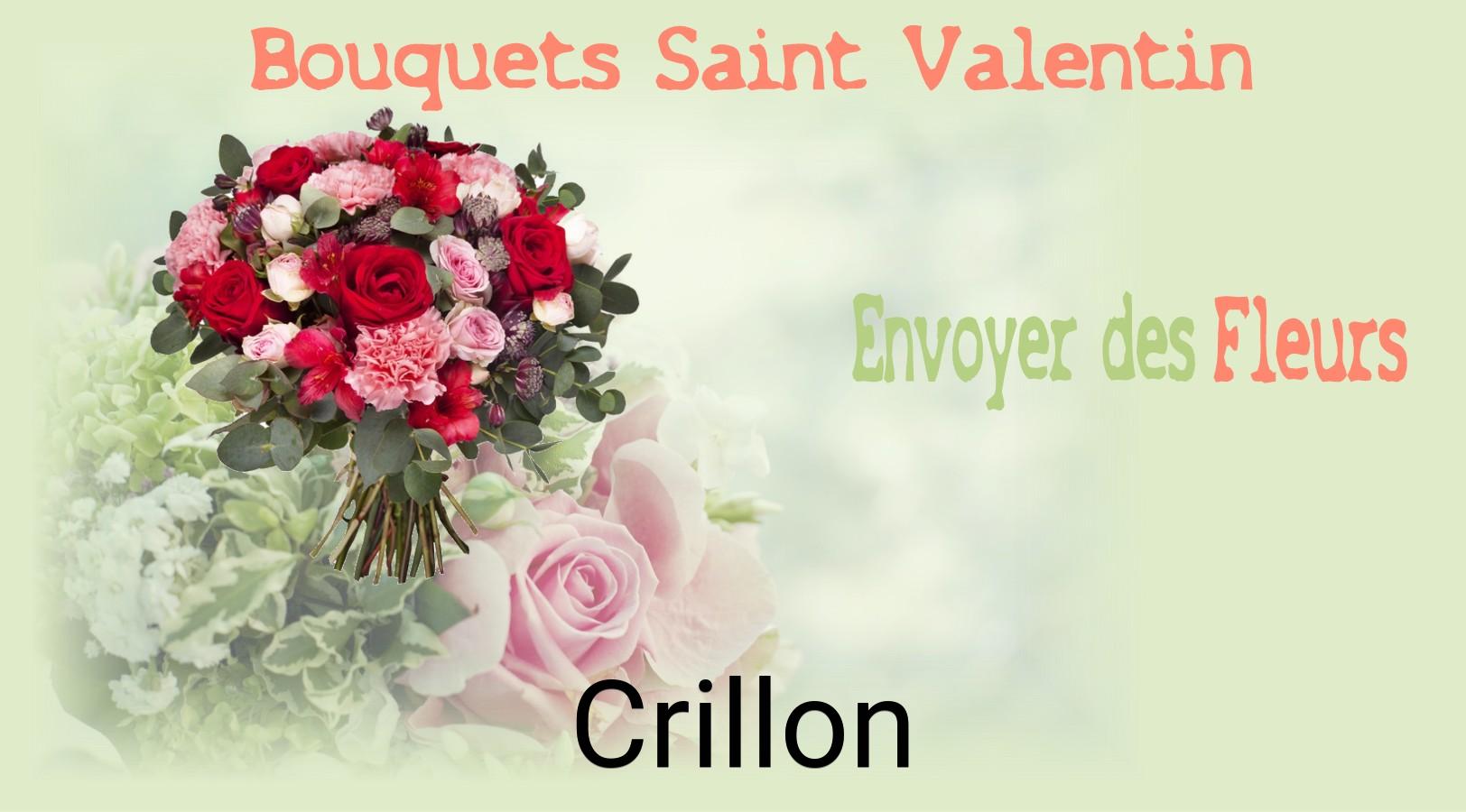 Roses de Saint-Valentin livrées à Crillon